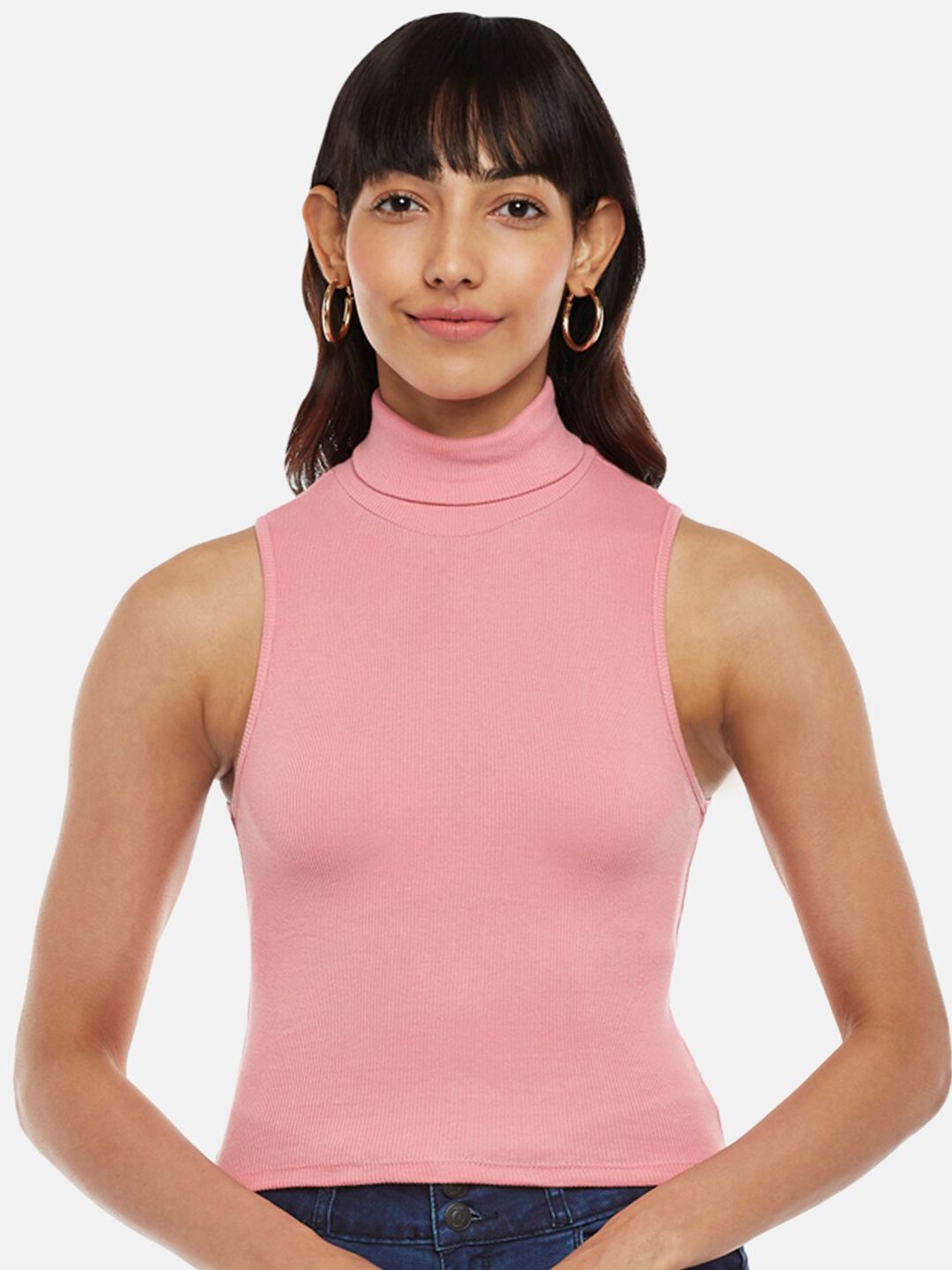People Pink Top Price in India