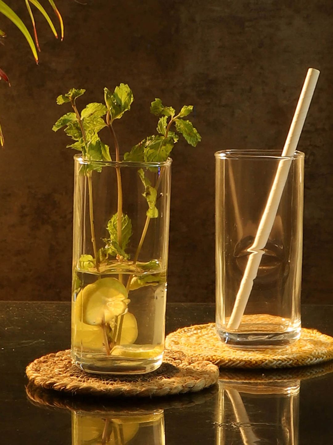 Ceradeco Set Of 6 Transparent Water Glasses Price in India