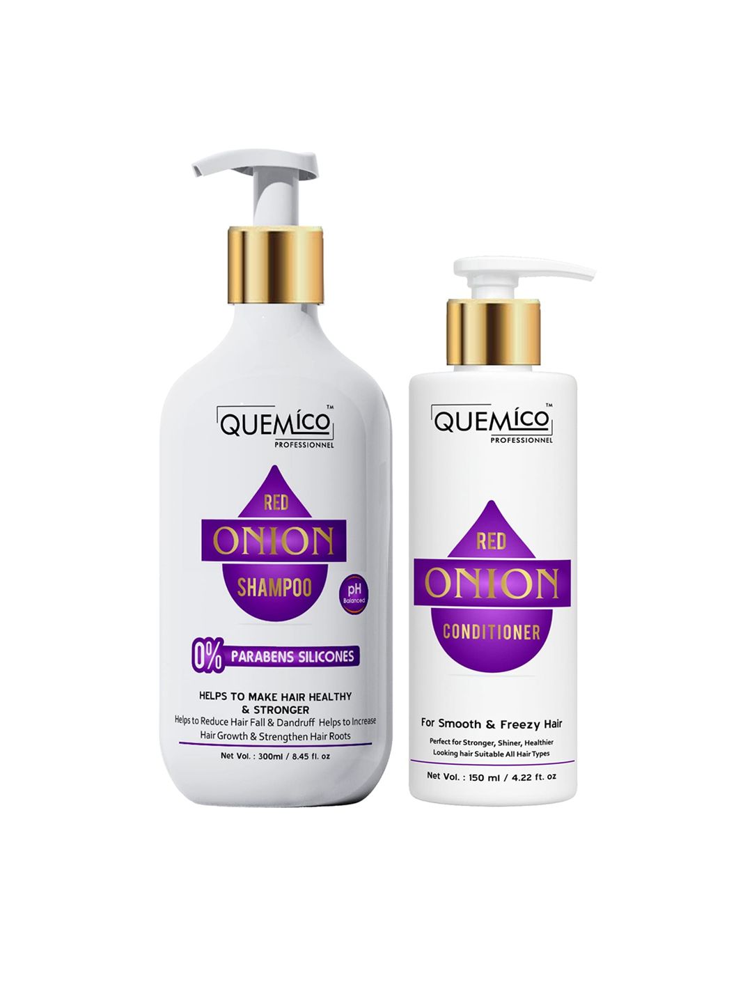 Quemico Professionnel Red Onion Hair Care Kit - 300ml Price in India
