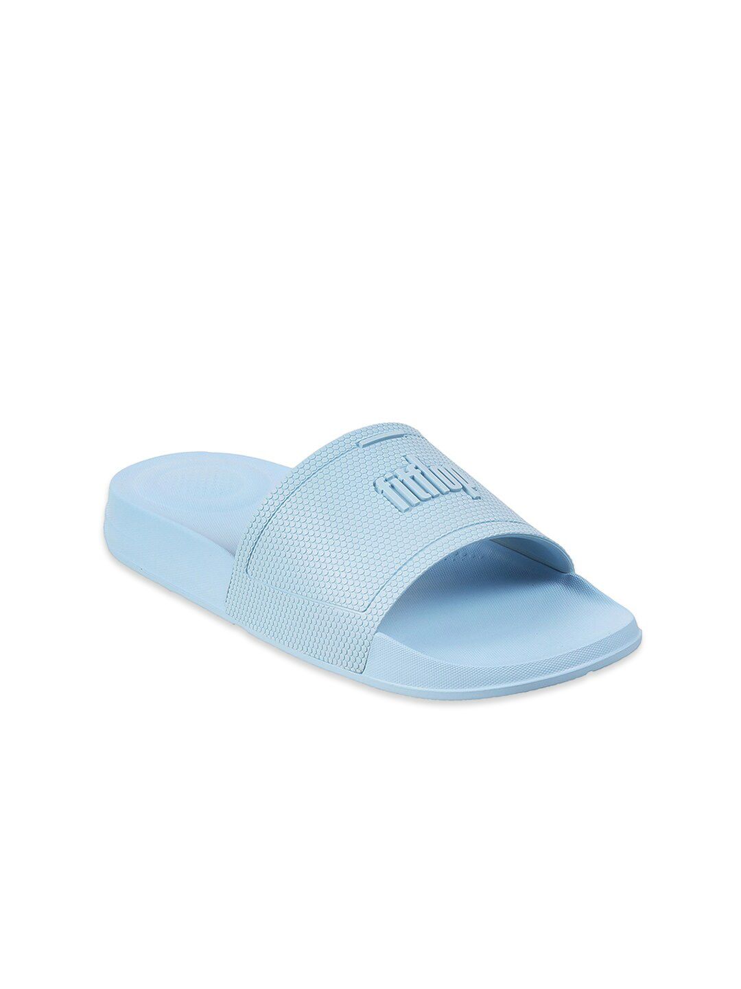 fitflop Women Blue Rubber Sliders Price in India