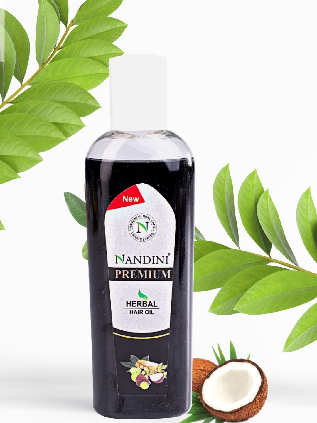 Nandini Herbal Set Of 2 Grey Premium Herbal Hair Oil 200 ml Price in India