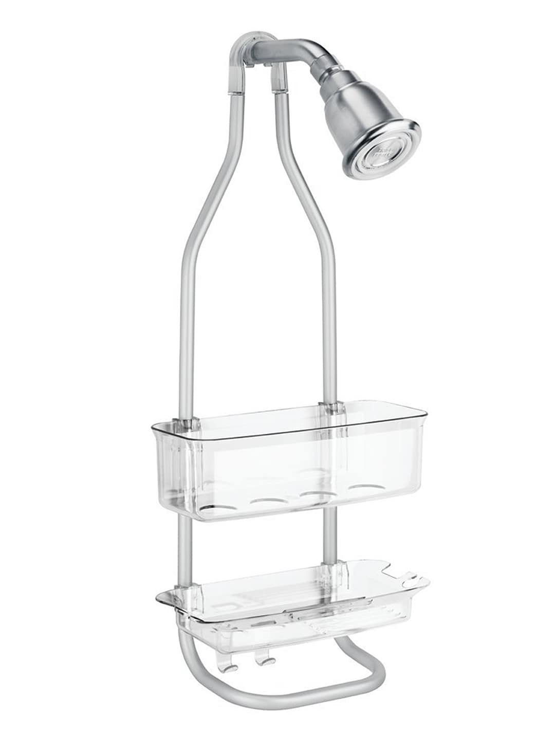 INTERDESIGN Silver-Toned Plastic Shower Caddy Price in India