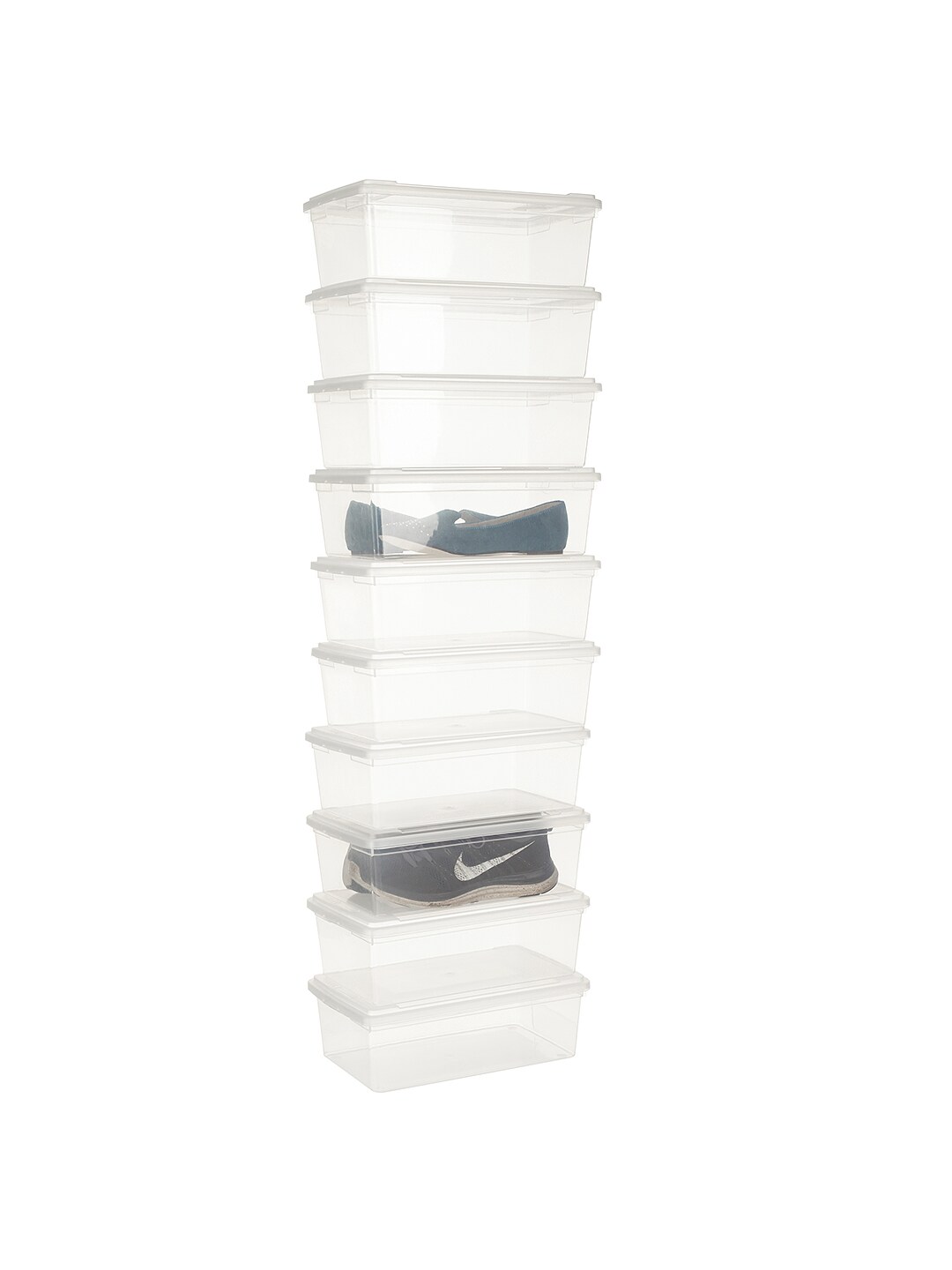 howards storage world White Solid Shoe Organiser Price in India