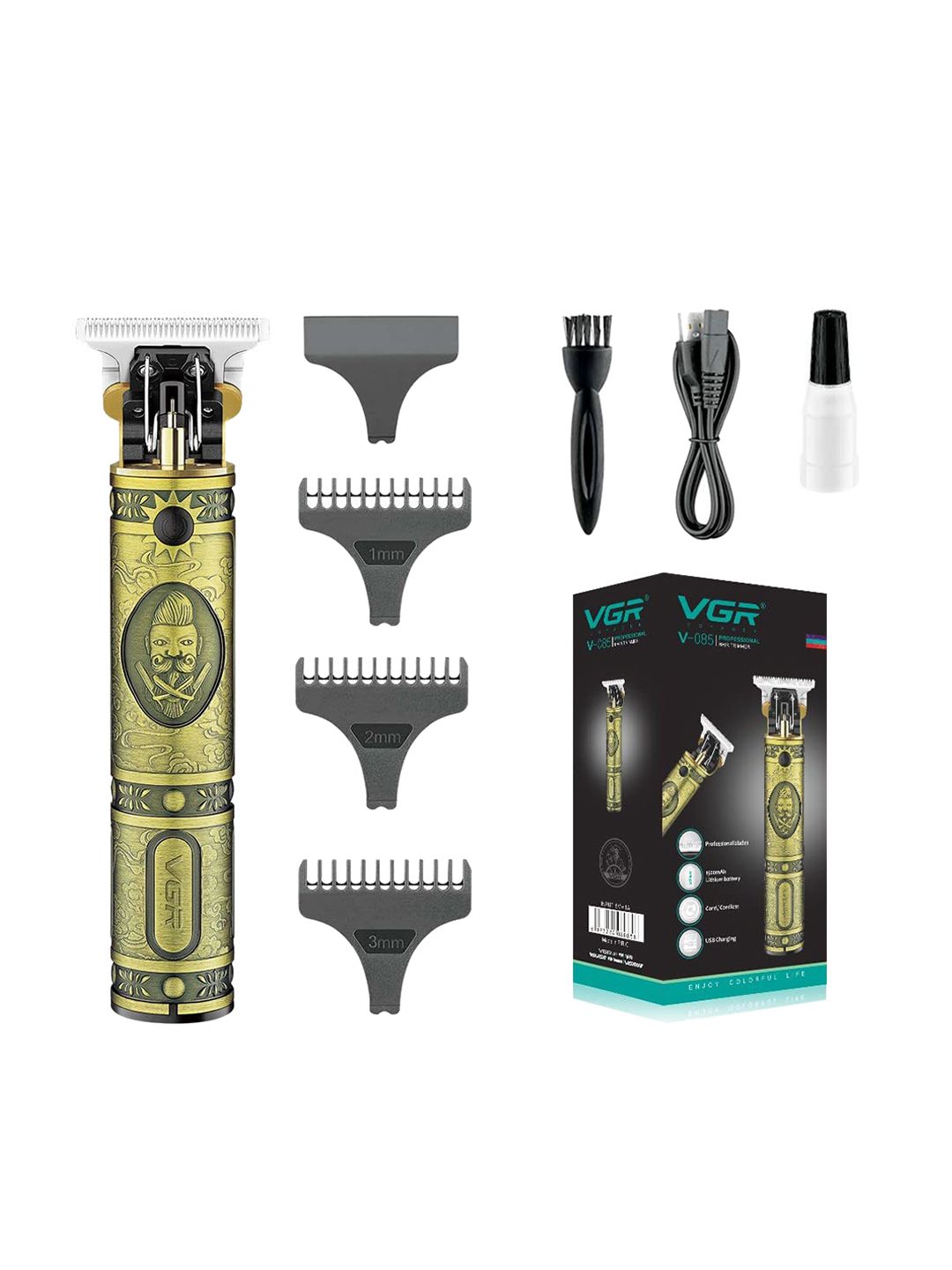 VGR Men Gold V-085 Trimmer
