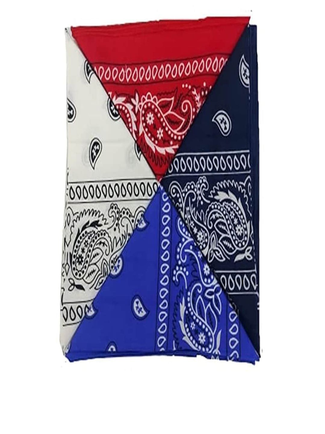 Aadikart Pack Of 4 Printed Pure Cotton Bandanas
