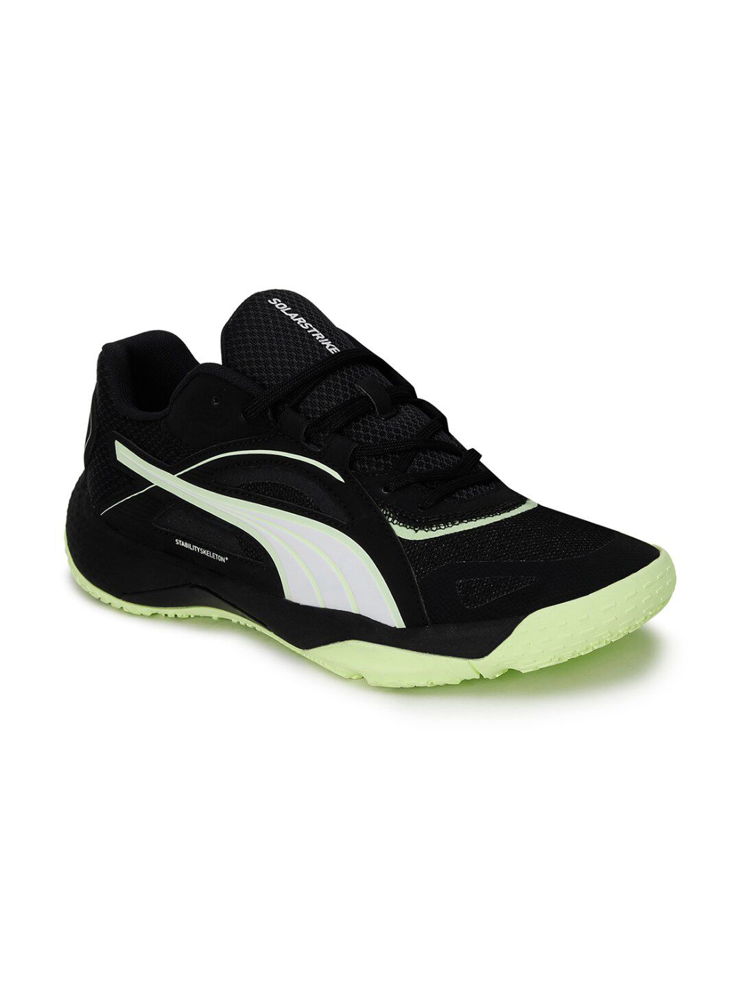 Puma Unisex Black Mesh Badminton Non-Marking Shoes Price in India