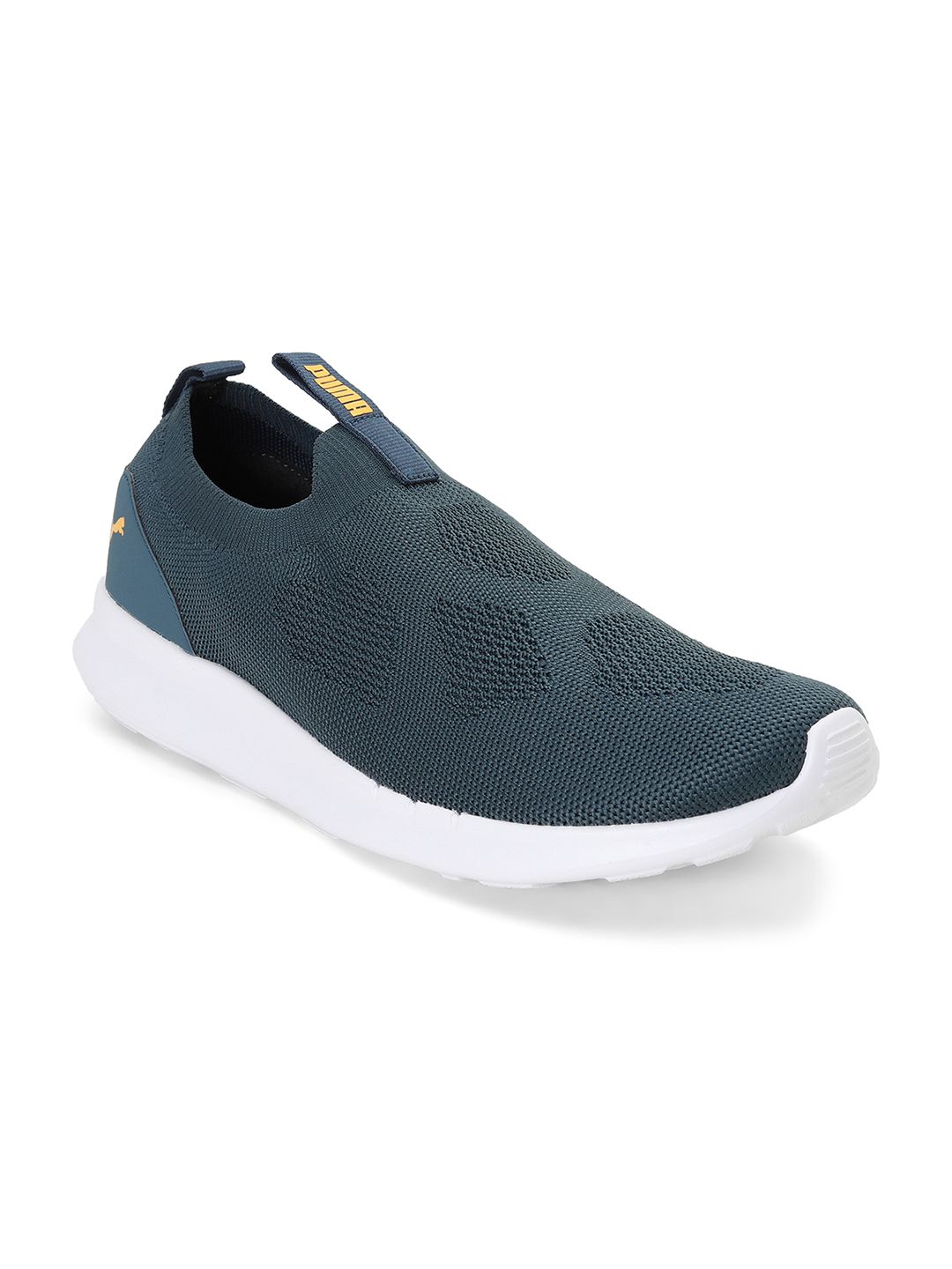 Puma Men Grey Dynamite Slip-On Sneakers