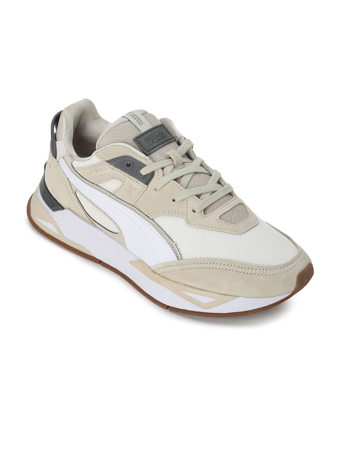 Puma Unisex Beige Colourblocked Sneakers Price in India