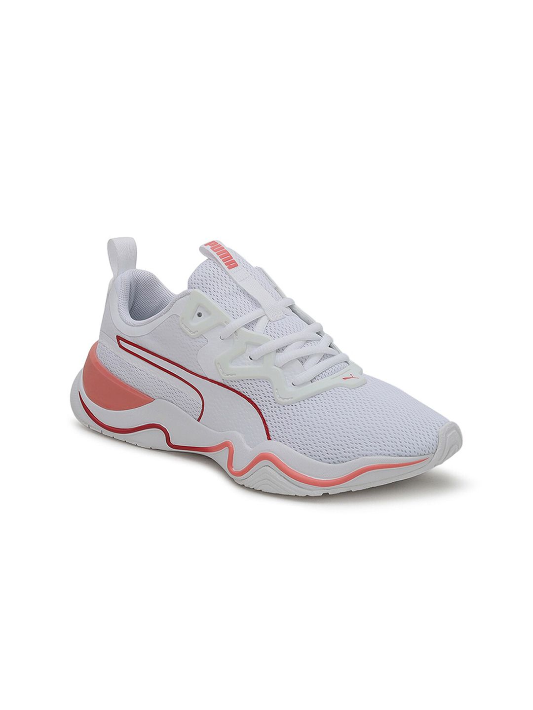 Puma Women White Textile Training or Gym Shoes Price in India