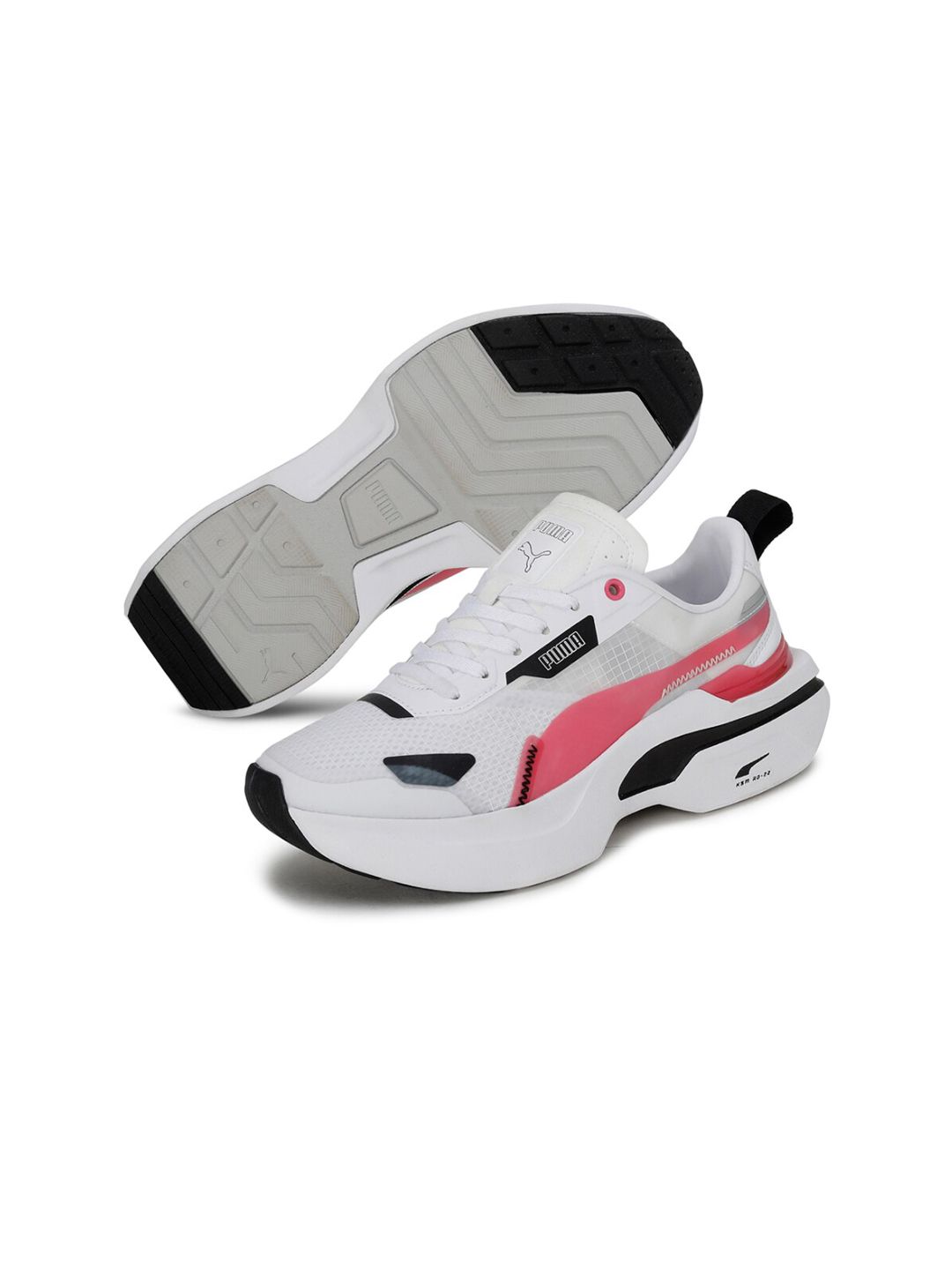 Puma Women White Colourblocked Sneakers Price in India