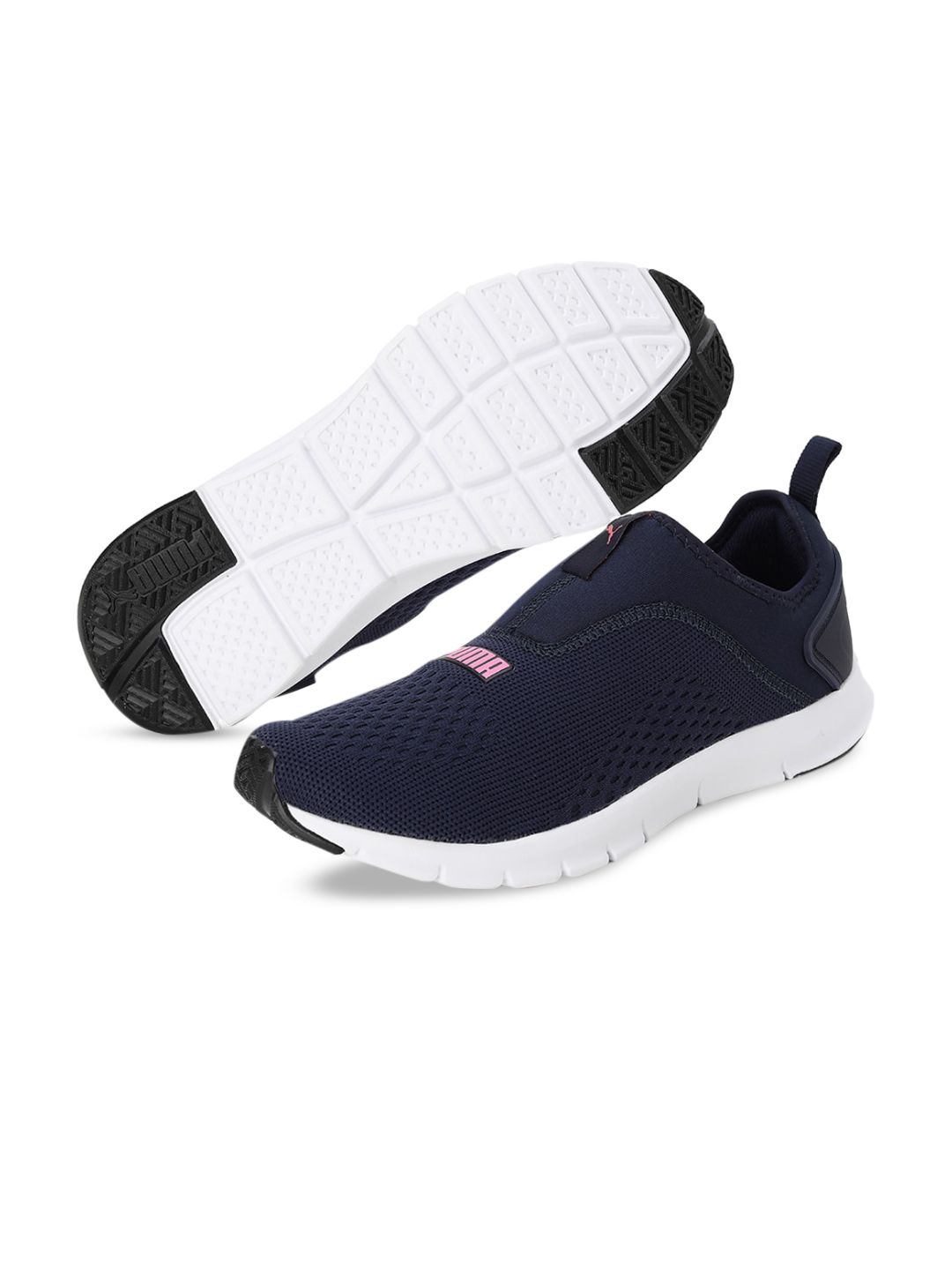 Puma Women Blue Solid Casual Slip-On Shoes Price in India