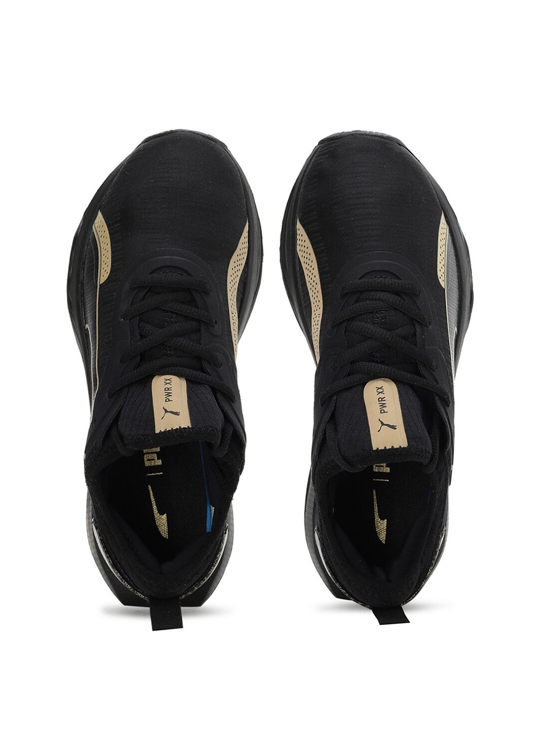 Puma Women Black PWR XX Nitro Deco Glam Textile Training or Gym Shoes Price in India