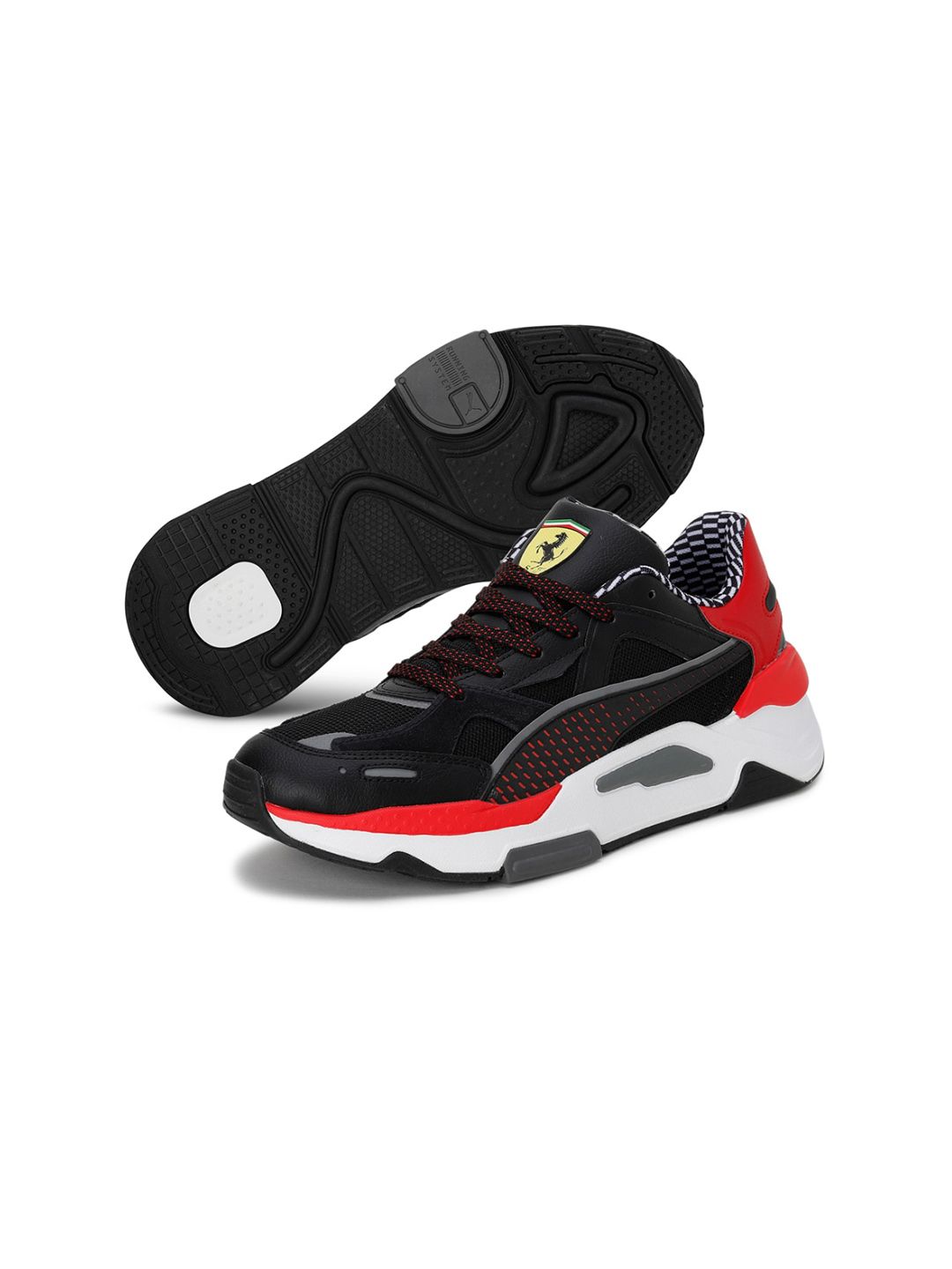 PUMA Motorsport Unisex Black Ferrari RS-Simul8 Sneakers Price in India