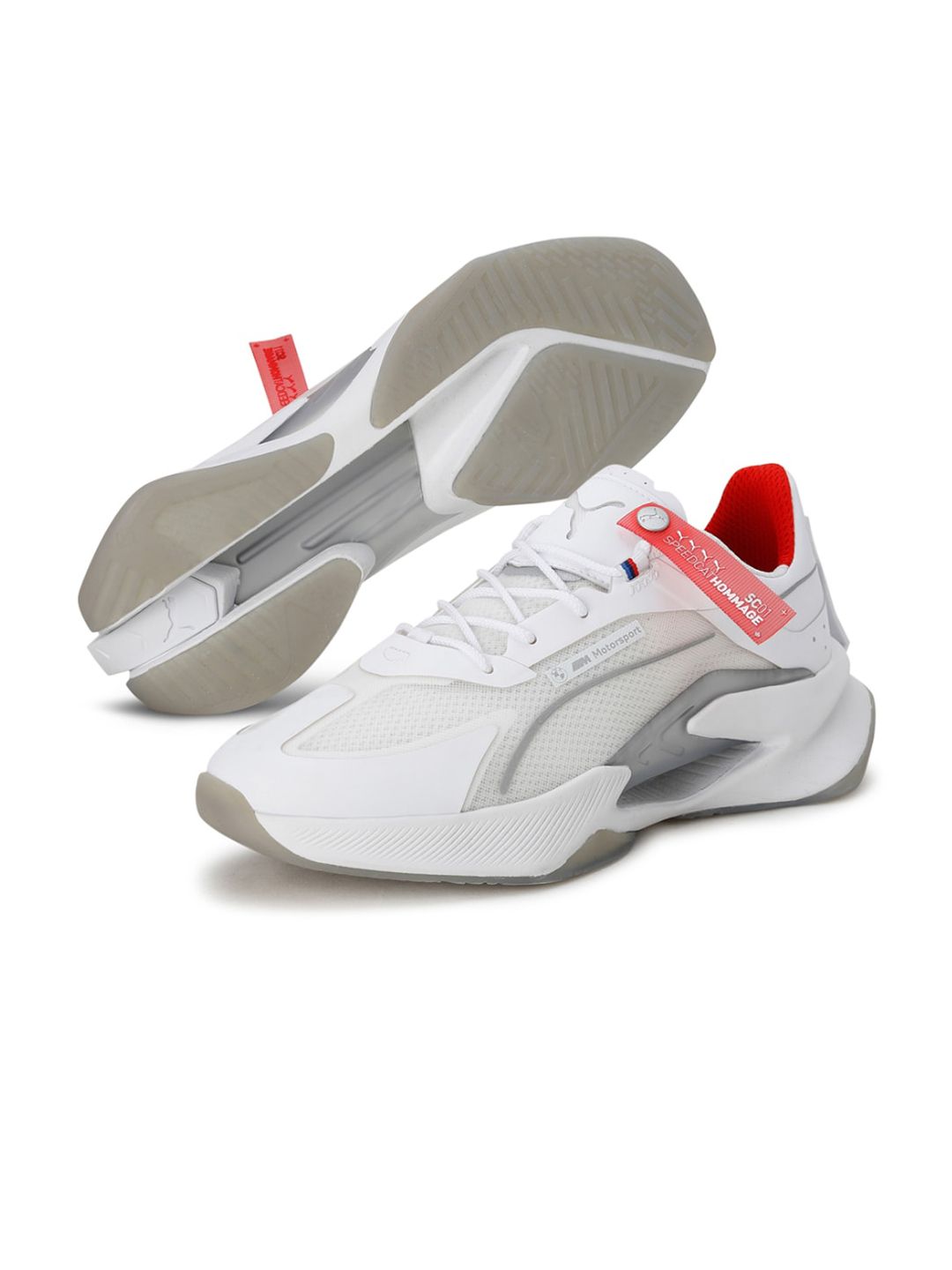 PUMA Motorsport Unisex White BMW MMS LGND Sneakers Price in India