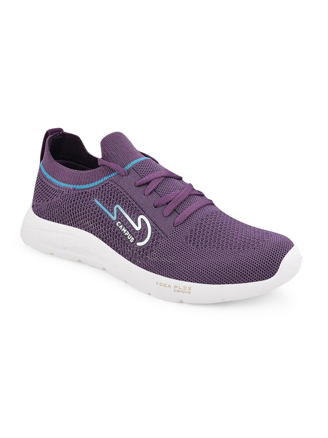 Campus Women Purple Mesh Running Shoes Price in India