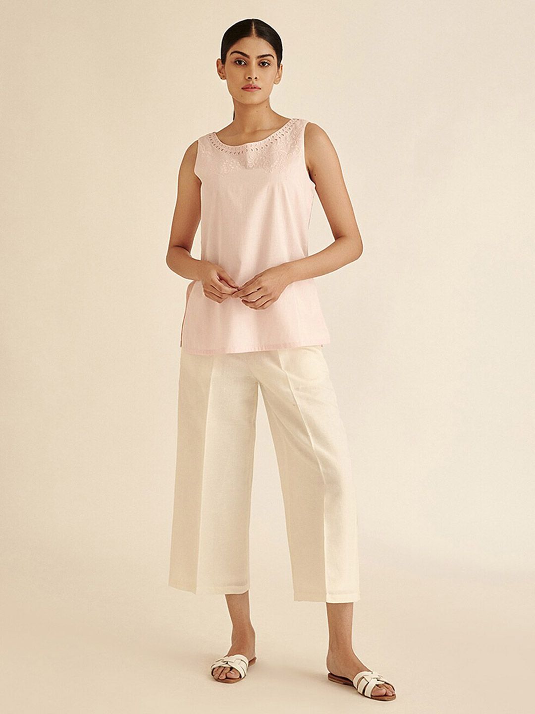 Ancestry Women Pink Regular Top