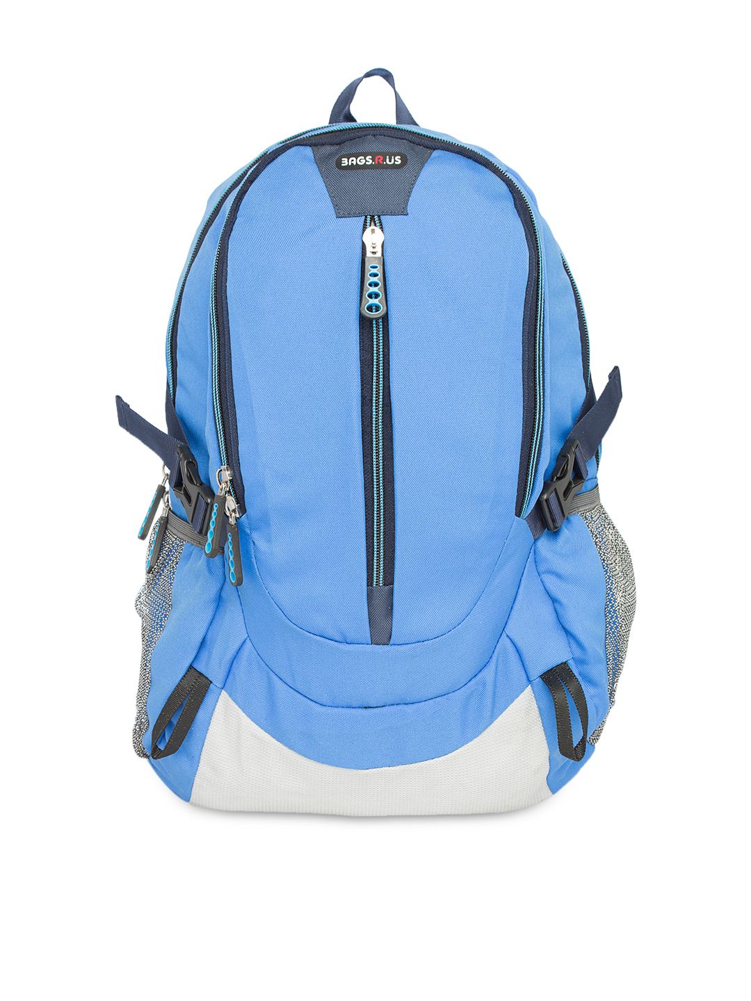 Bags.R.us Unisex Blue & Grey  Backpack Price in India