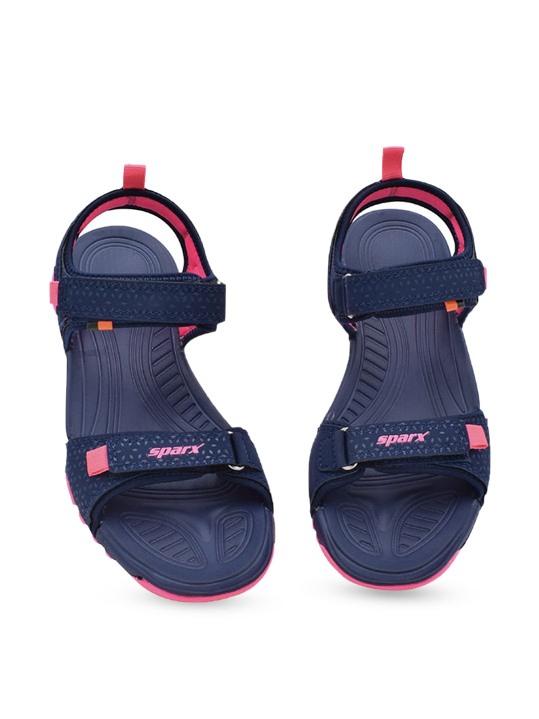Sparx Women Navy Blue & Pink Sports Sandals Price in India