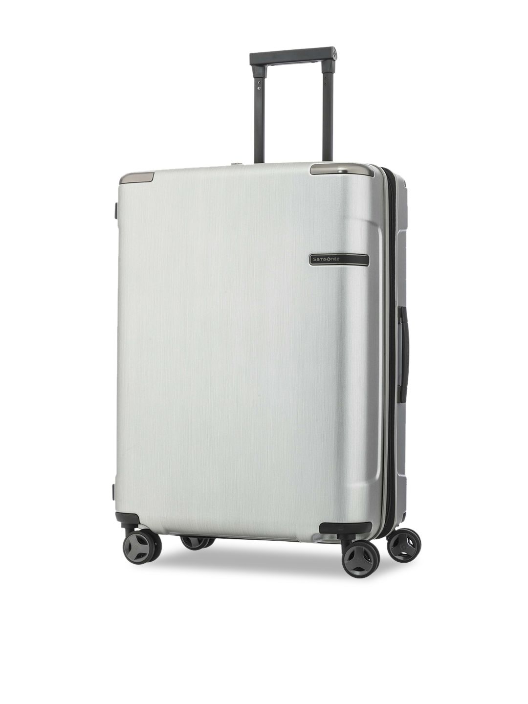 Samsonite Silver Solid Hard-Sided Cabin Trolley Suitcase Price in India
