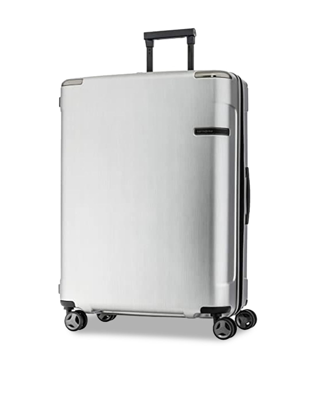 Samsonite Silver-Colored Solid Hard Sided Large Trolley Suitcase Price in India