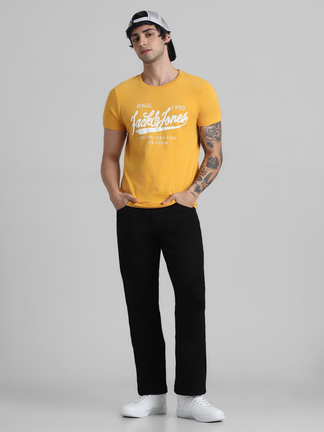 Black Ray Bootcut High-Rise Jeans
