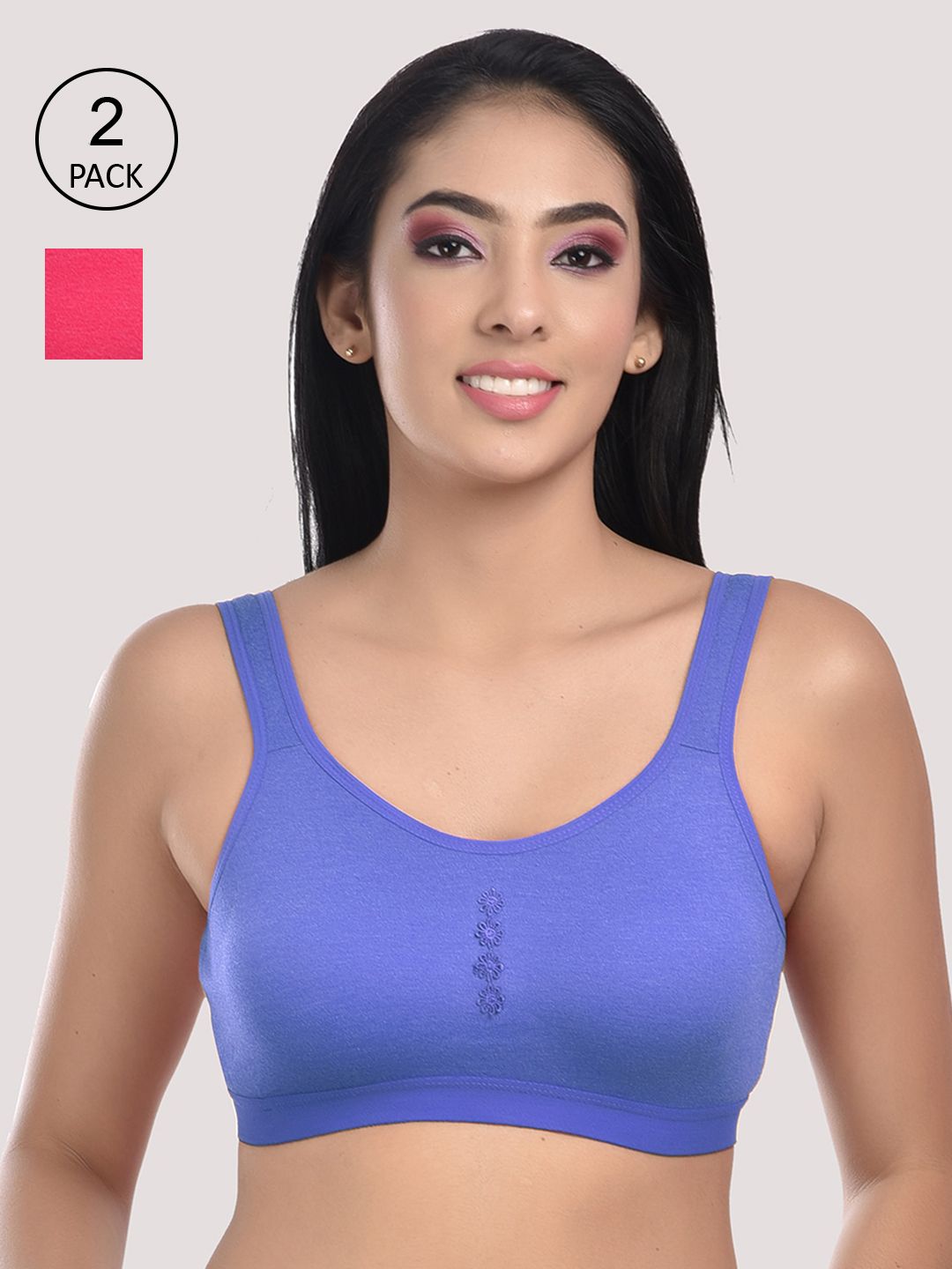 StyFun Women Blue Bra Price in India