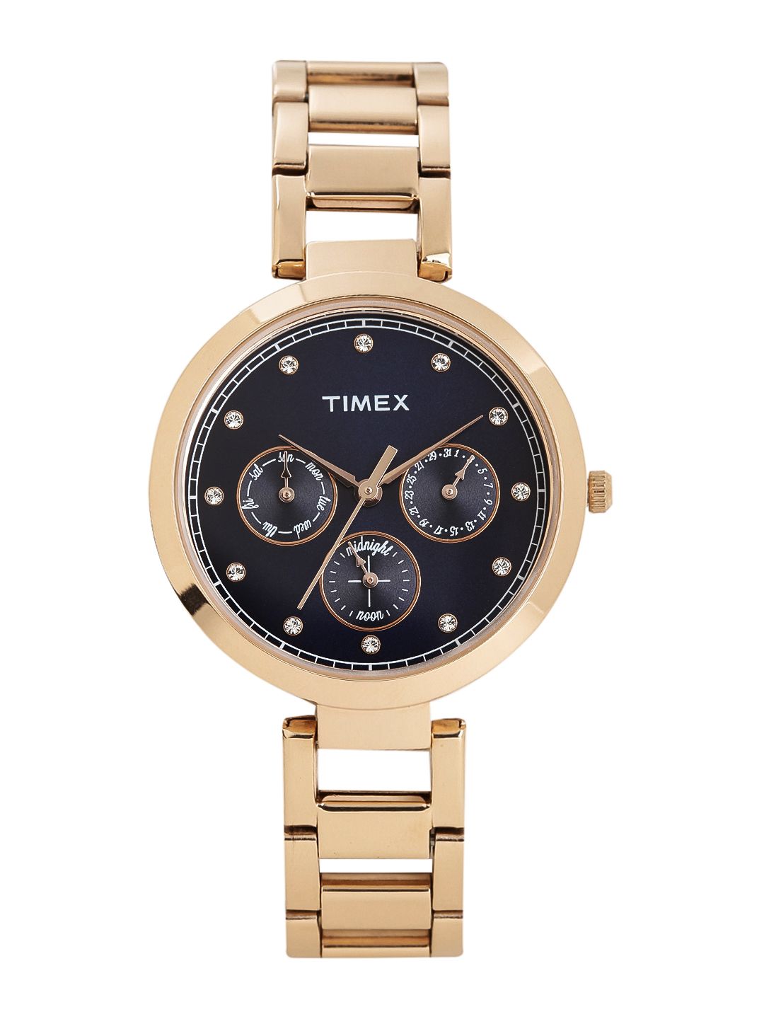 Timex Women Blue Multifunction Analogue Watch - TW000X215 Price in India