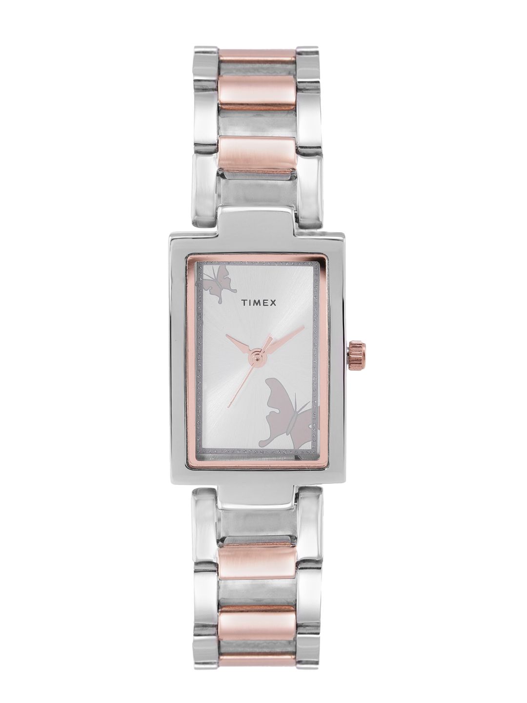 Timex Women Silver-Toned Analogue Watch - TWEL11302 Price in India