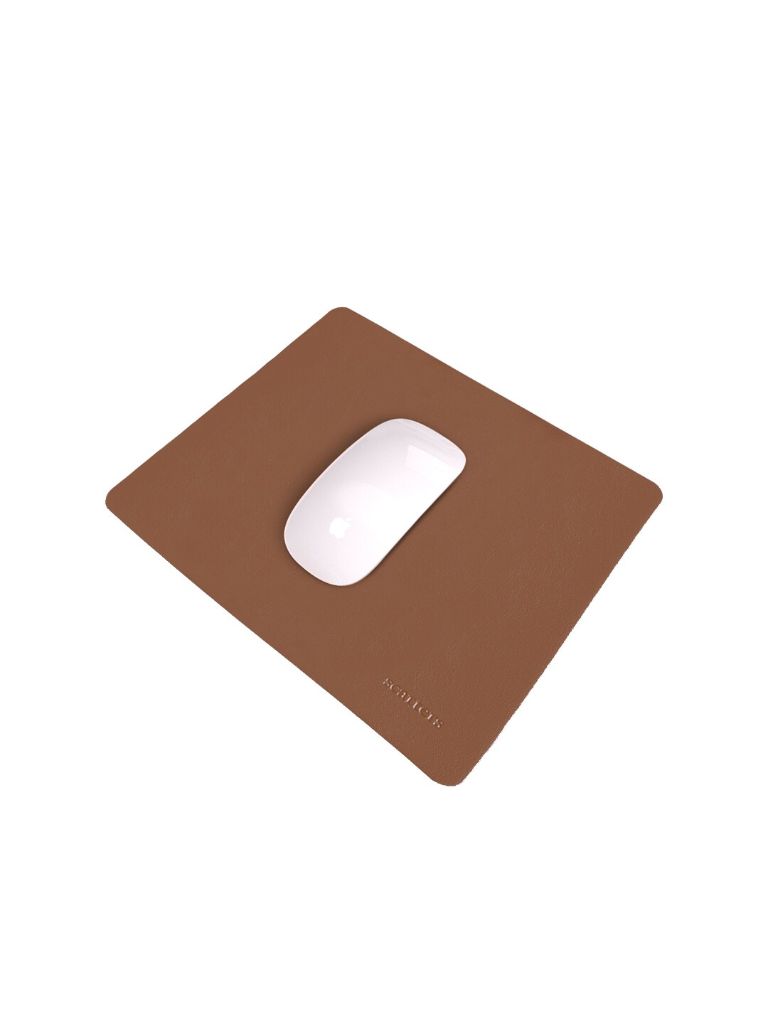 scarters Adults-Unisex Tan Solid Mousepad Price in India
