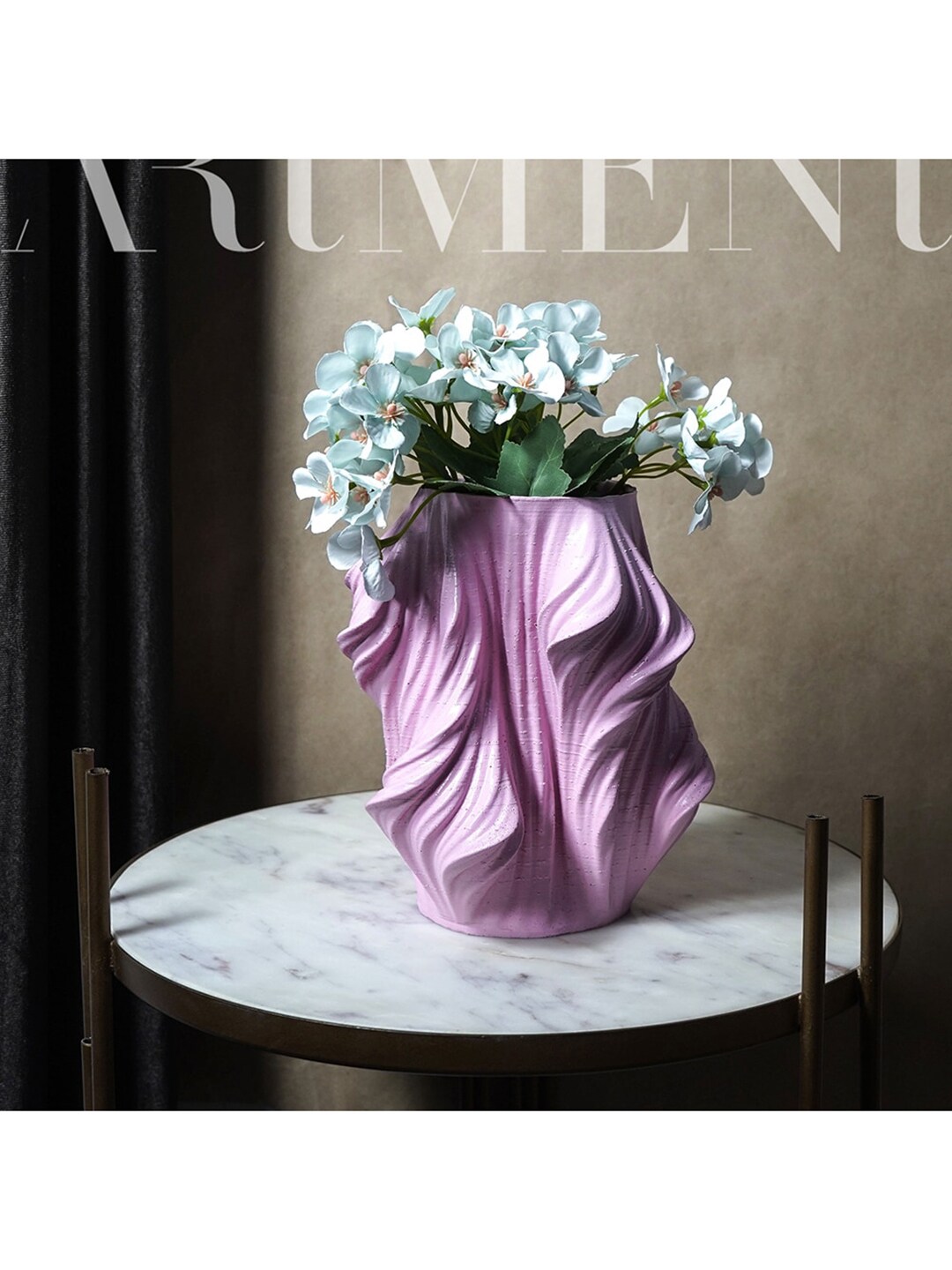 THE ARTMENT Pink Surreal Gown In Wind Table  Planter Price in India