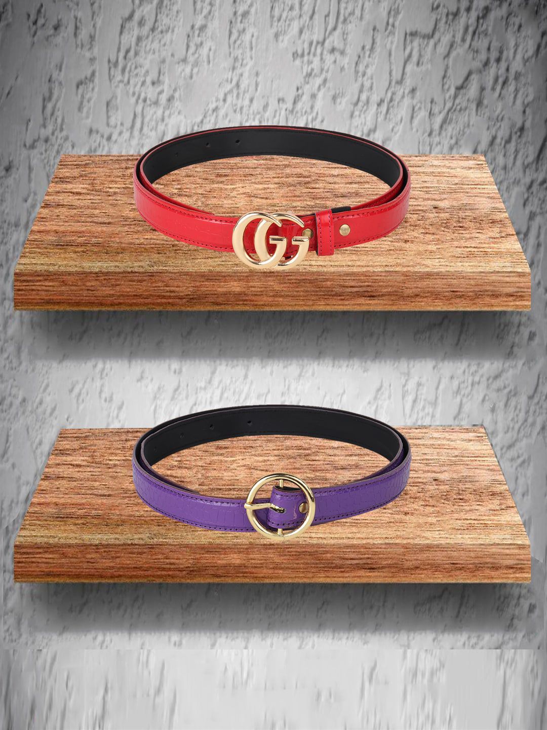 Swiss Design Women Red  & Purple Pack Of 2 Price in India