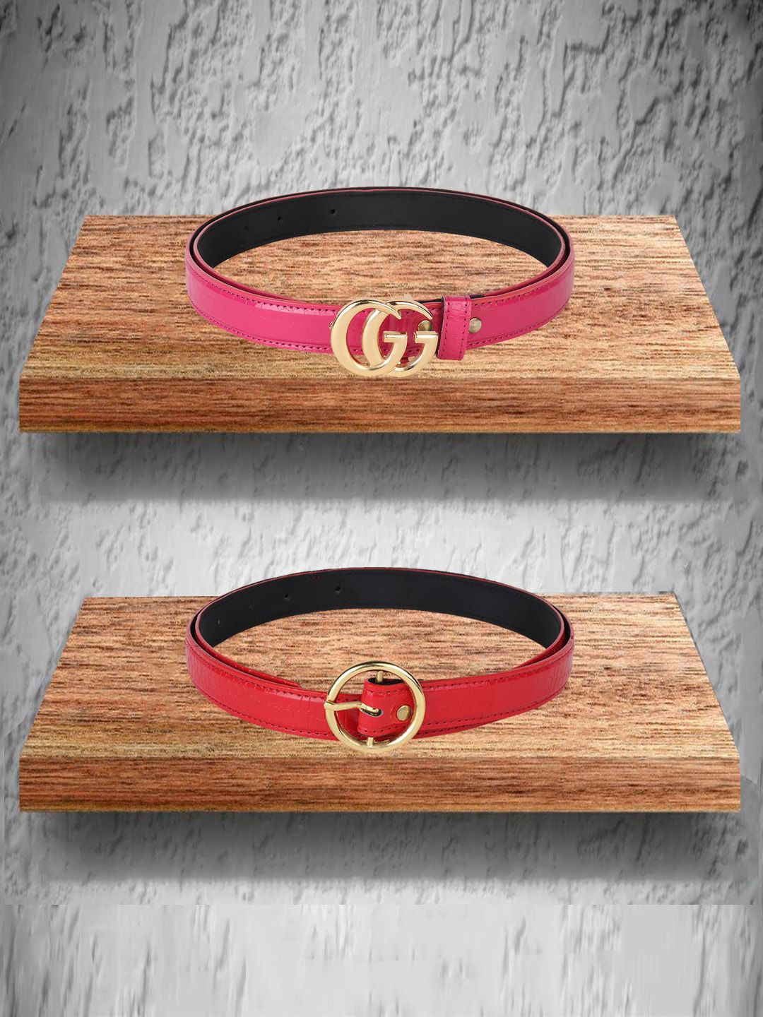 Swiss Design Pack Of 2 Belts For Women Price in India