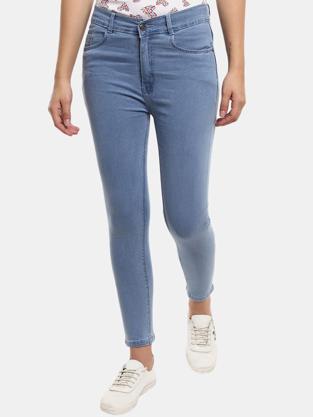 V-Mart Women Blue Classic Jeans Price in India