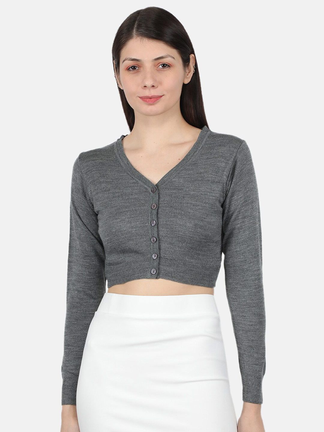 Monte Carlo Women Grey Crop Price in India