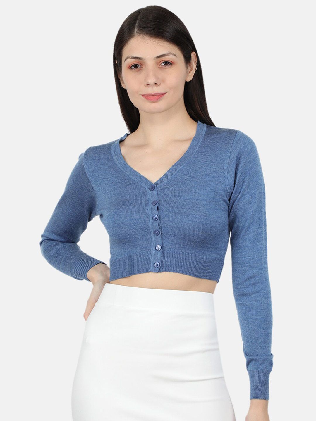 Monte Carlo Women Blue Crop Price in India