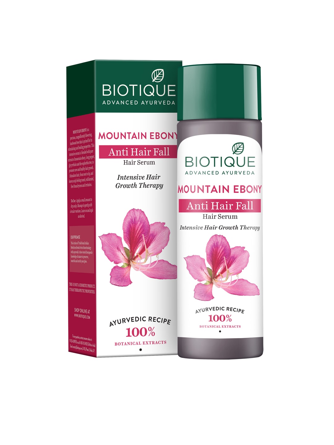 Biotique Bio Mountain Ebony Vitalizing Sustainable Anti-Hairfall Serum 120 ml Price in India