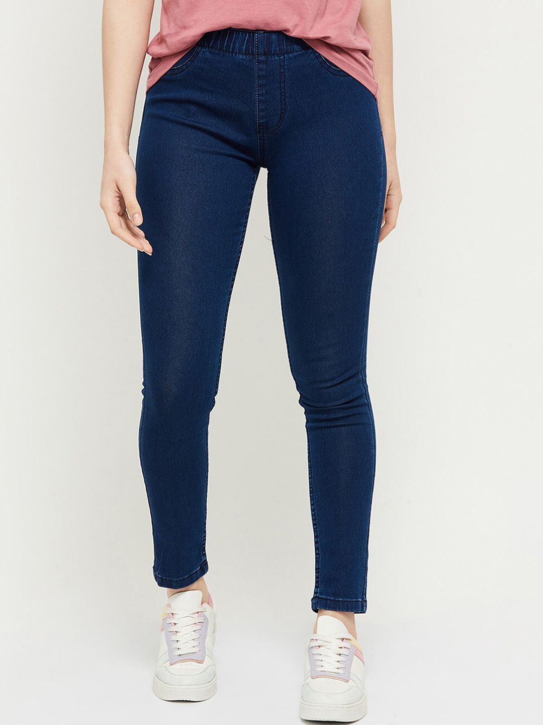 max Women Blue Mid-Rise Regular Fit Jeans Price in India