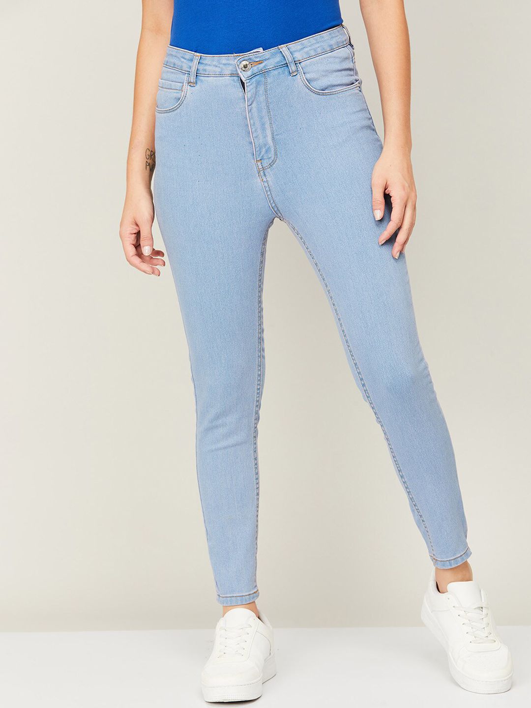 Fame Forever by Lifestyle Women Blue Stretchable Jeans Price in India