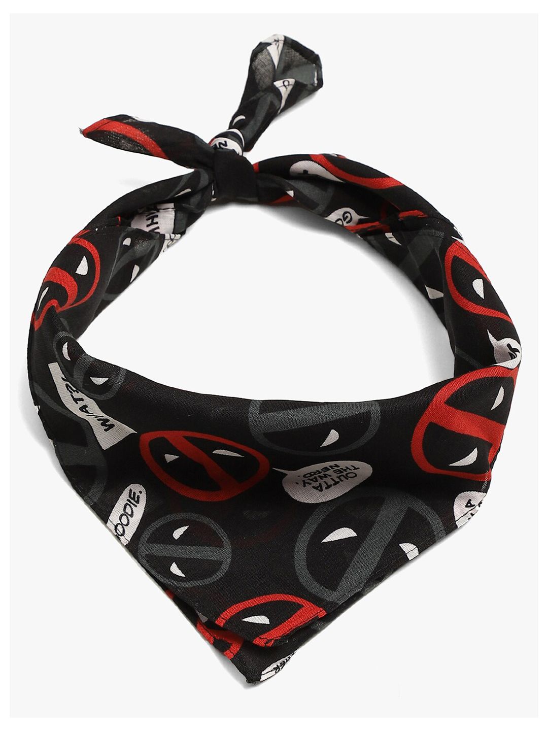 Free Authority Women Deadpool Printed Scarves Price in India
