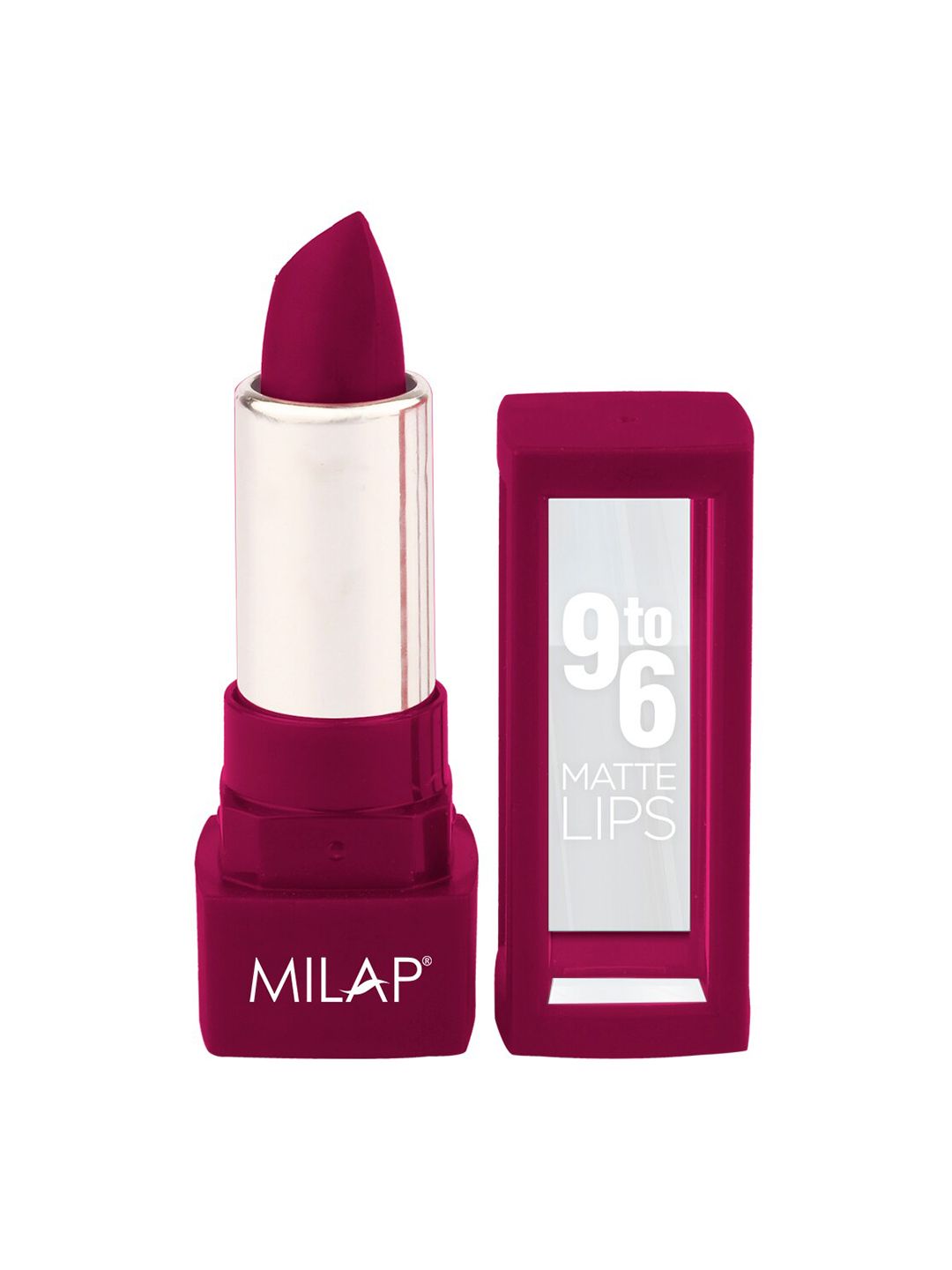 MILAP Crimson 9 to 6 Long Wear Matte Lipstick- 4.2 G Price in India