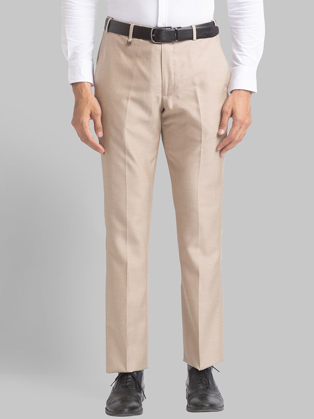 Park Avenue Men Beige Trousers