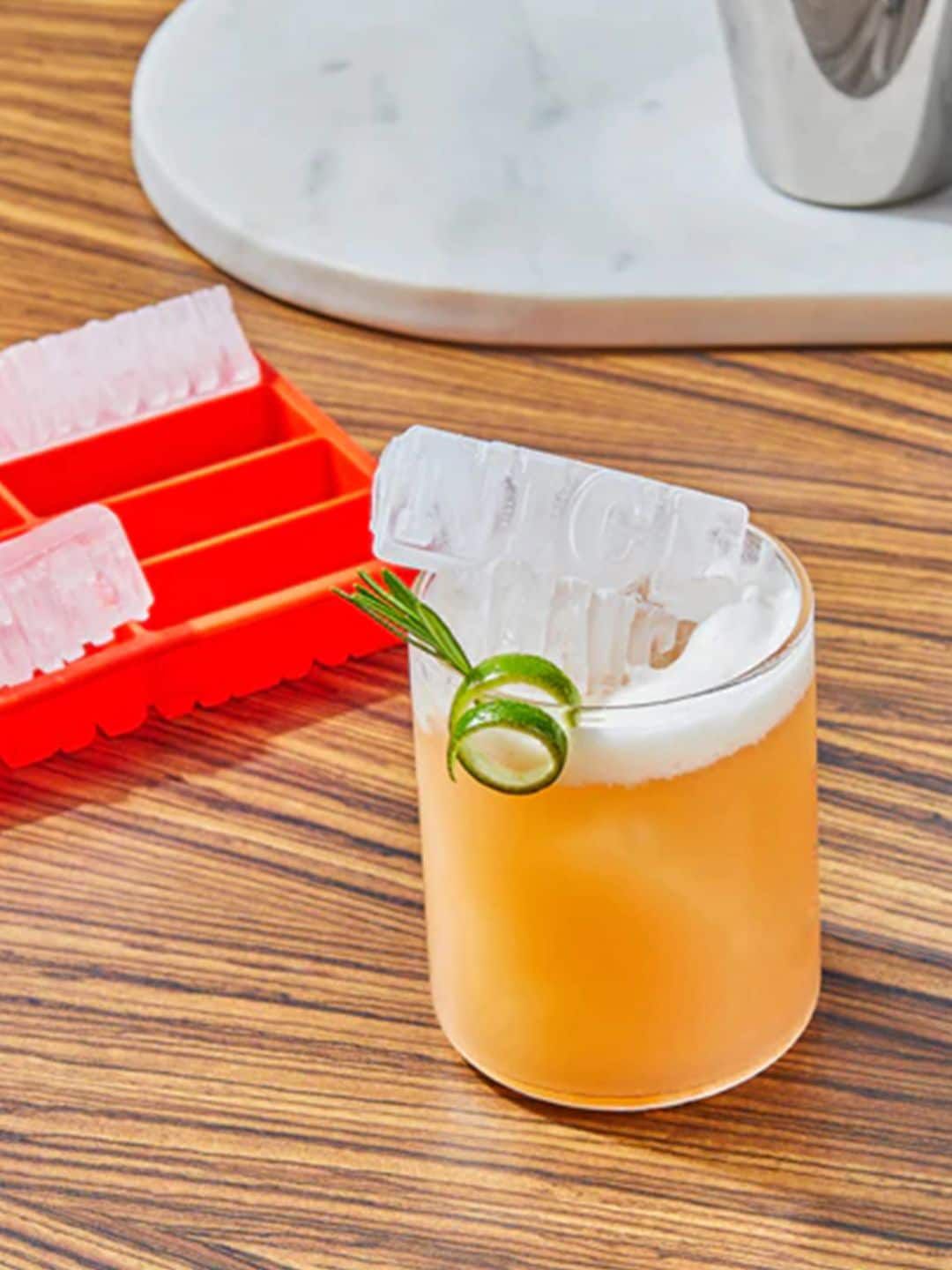 ZOKU Red Solid Naughty/Nice Silicone Ice Tray Price in India