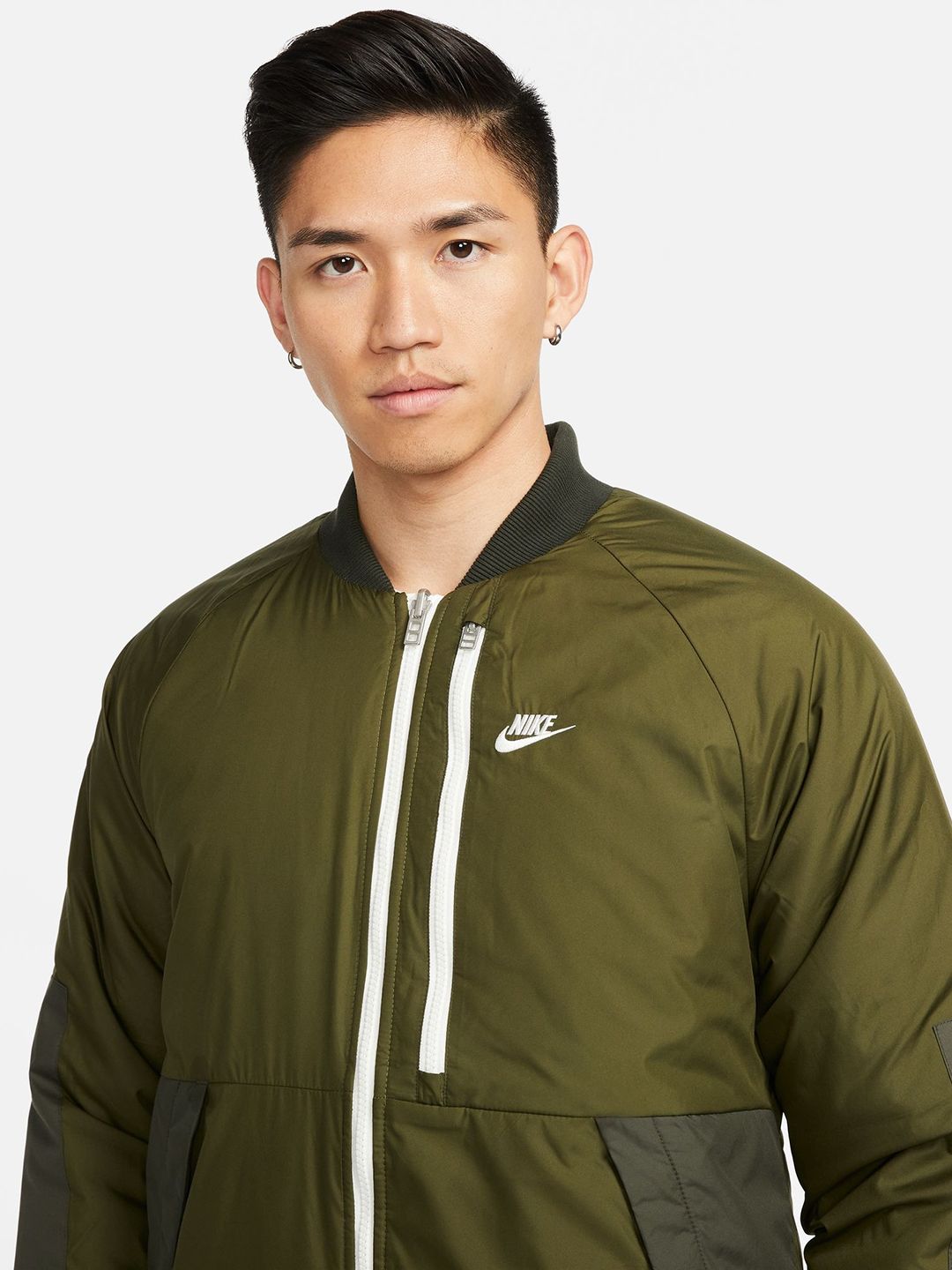 nike bomber jacket reversible