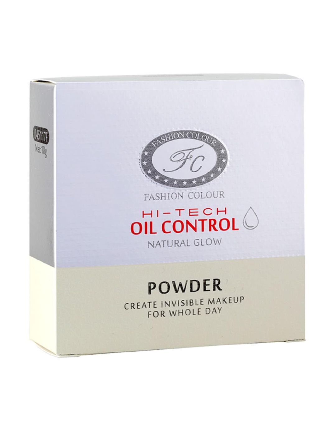 Fashion Colour Hi-Tech Natural Glow Oil Control Compact Face Powder 10 g - Shade 02