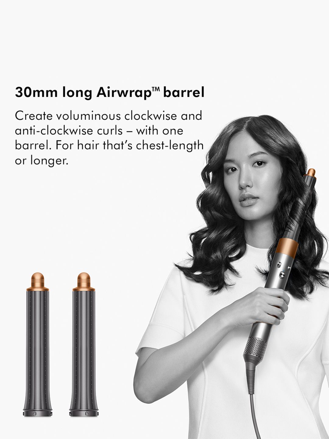 Buy dyson Airwrap Long Multi-Styler - Nickel/Copper