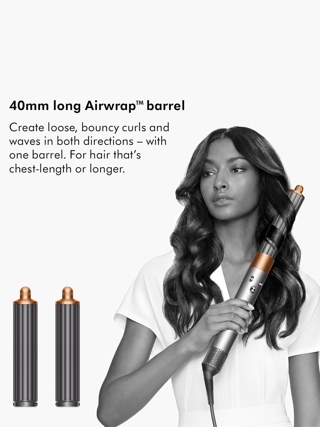 Buy dyson Airwrap Long Multi-Styler - Nickel/Copper