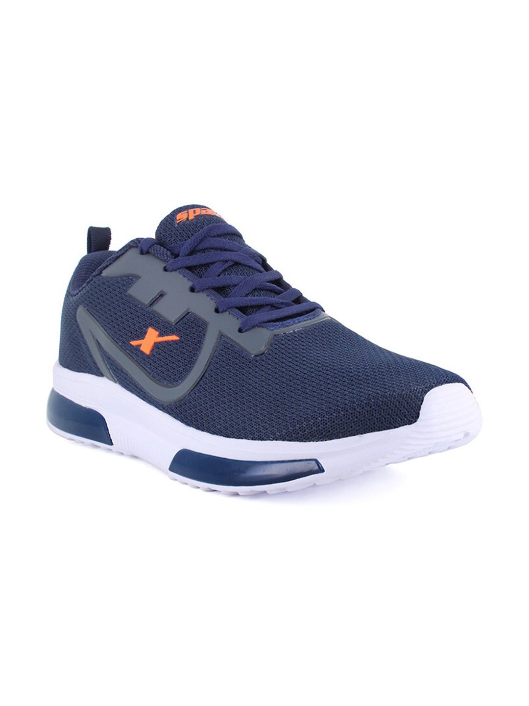 Sparx Men Navy Blue Textile Running Non-Marking Shoes