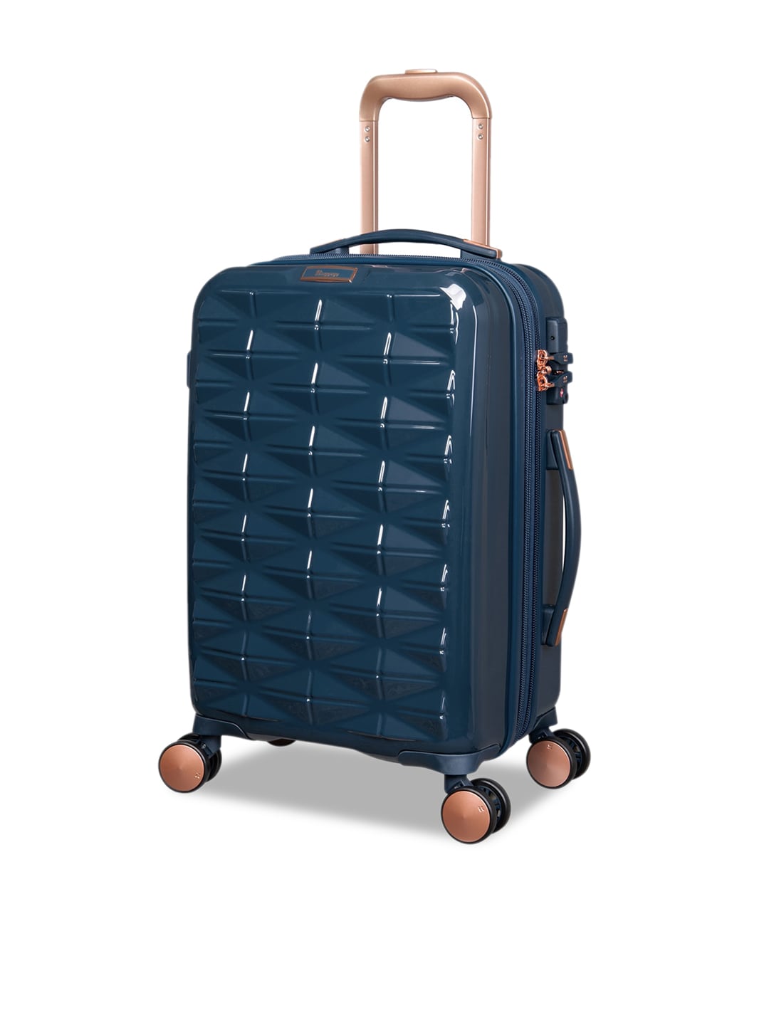 IT luggage Unisex Blue Trolley Bag Price in India