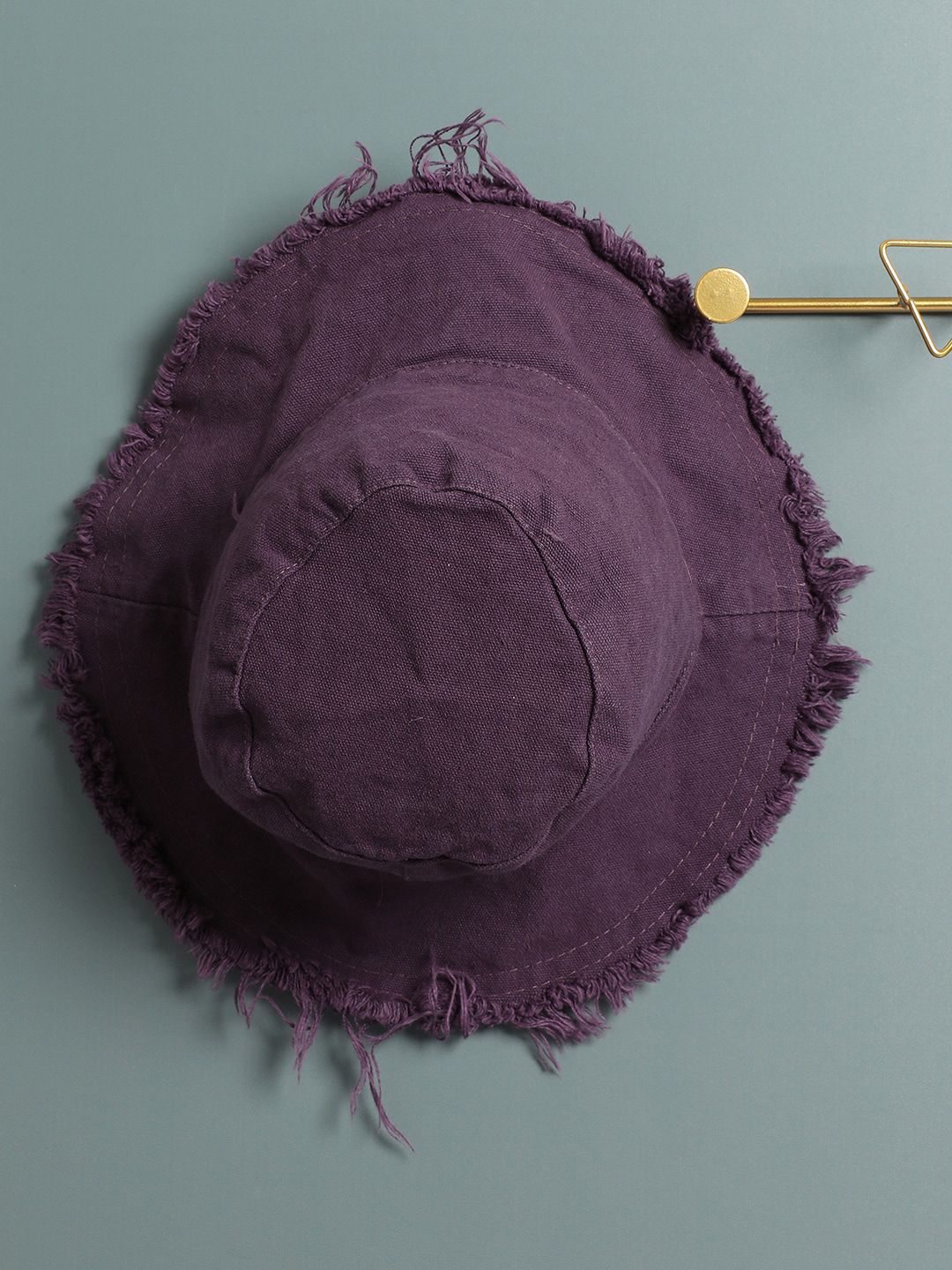HAUTE SAUCE By Campus Sutra Women's Purple Fedora Hat Price in India