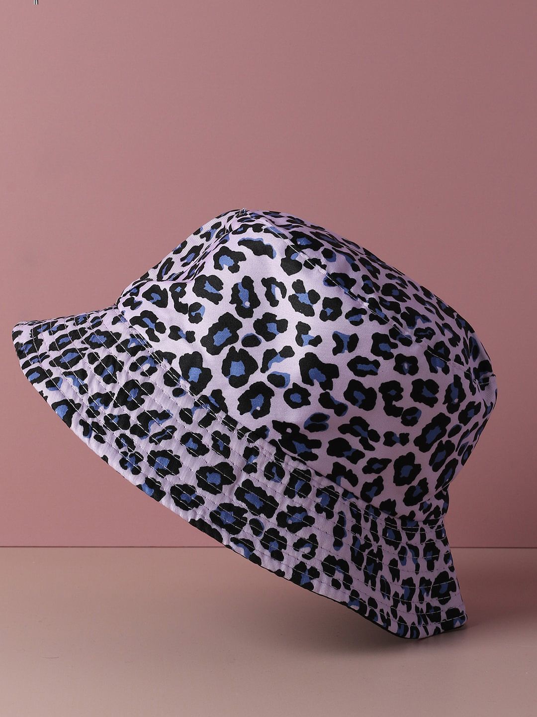 HAUTE SAUCE by  Campus Sutra Women Purple Animal Printed Bucket Hat Price in India